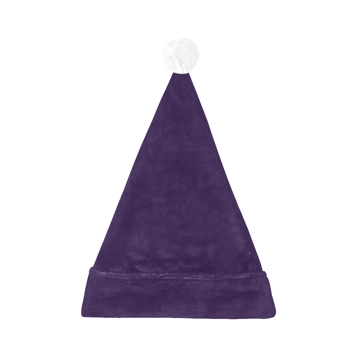 color Russian violet Santa Hat