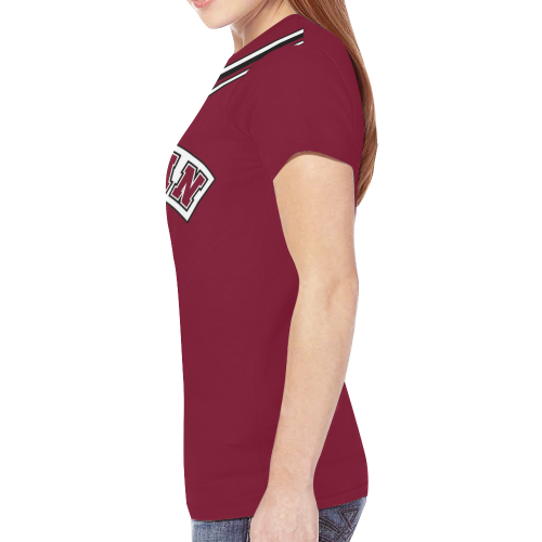 Vegan Cheerleader New All Over Print T-shirt for Women (Model T45)