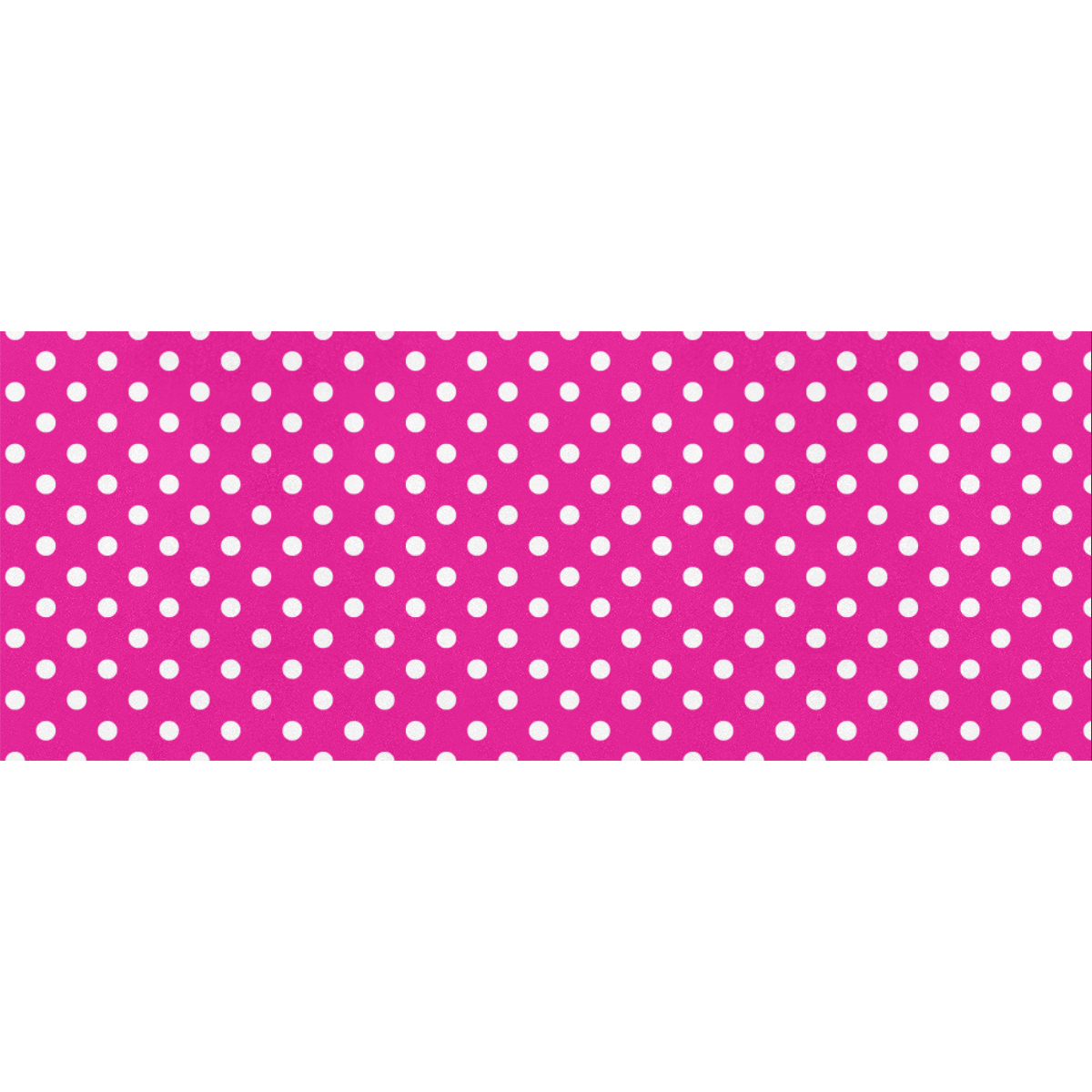 White Polka Dots on Pink Gift Wrapping Paper 58"x 23" (5 Rolls)