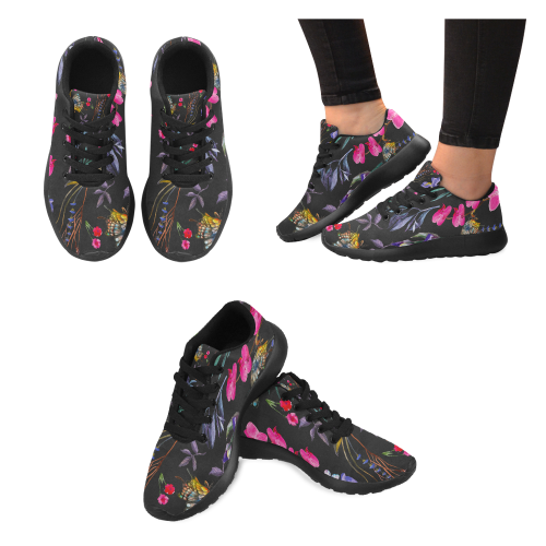 multi floral Women’s Running Shoes (Model 020)