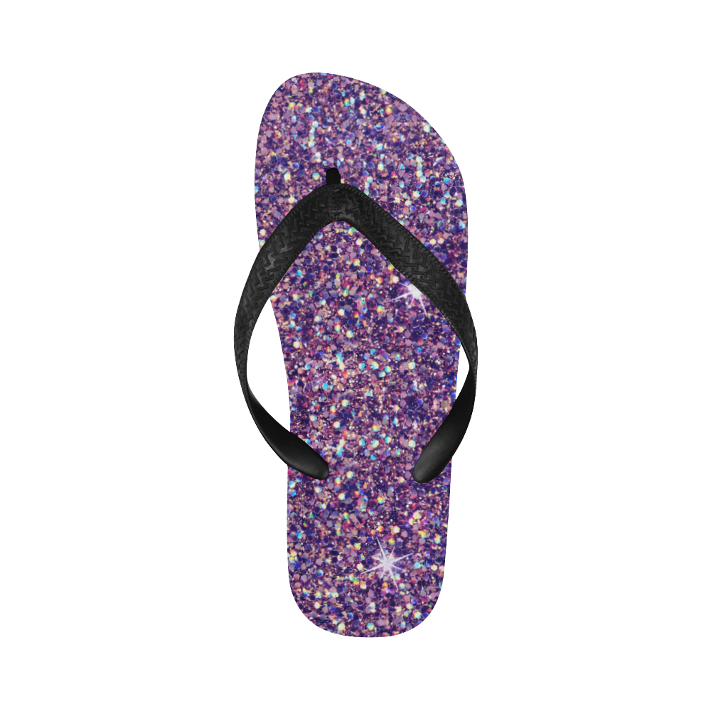 mauve Flip  Flops shoes pink Flip Flops for Men/Women (Model 040)