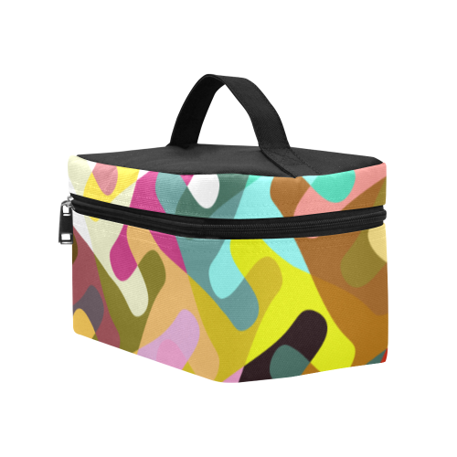 Colorful shapes Cosmetic Bag/Large (Model 1658)