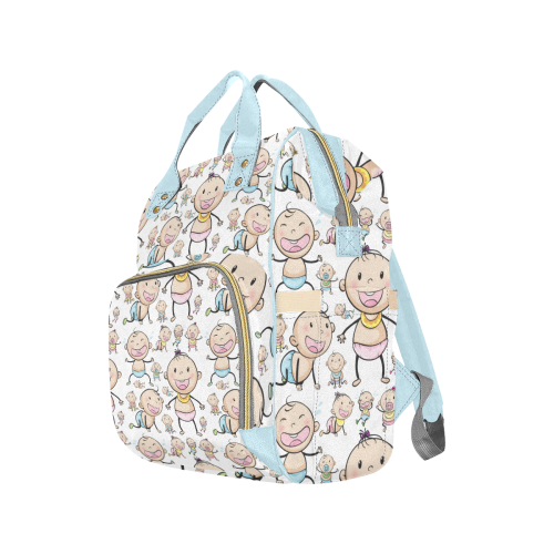 Baby Boy Multi-Function Diaper Backpack/Diaper Bag (Model 1688)
