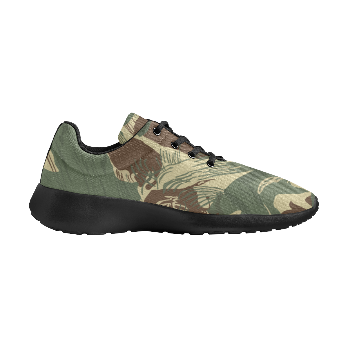 Rhodesian Brushstrokes Camouflage V2 Men's Athletic Shoes (Model 0200)