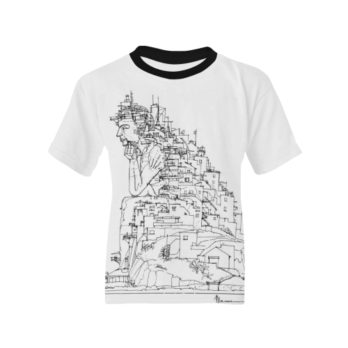 trasposizione Kids' All Over Print T-shirt (Model T65)