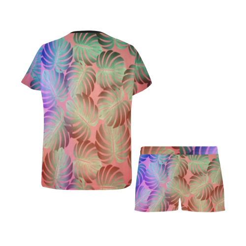 Tropical Women's Short Pajama Set