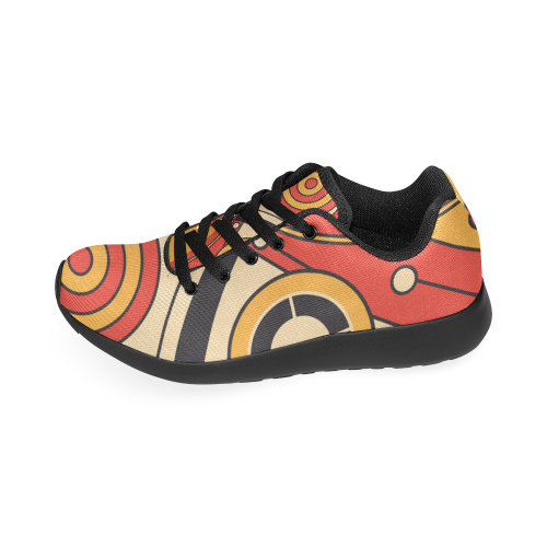 Geo Aztec Bull Tribal Kid's Running Shoes (Model 020)