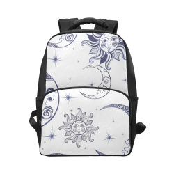 moon and stars Unisex Laptop Backpack (Model 1663)