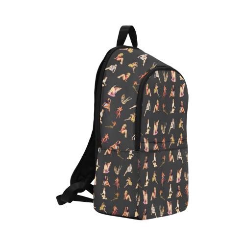 pinup random Fabric Backpack for Adult (Model 1659)