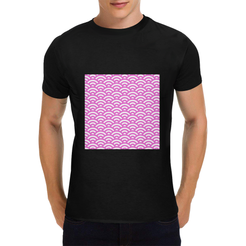 pink waves Classic Men's T-Shirt