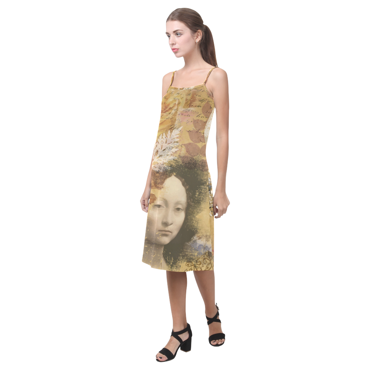 Ancient garden Alcestis Slip Dress (Model D05)