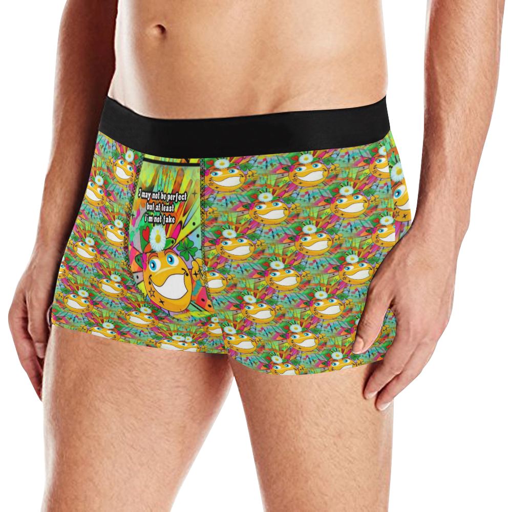 Not perfect Popart by Nico Bielow Men's All Over Print Boxer Briefs (Model L10)