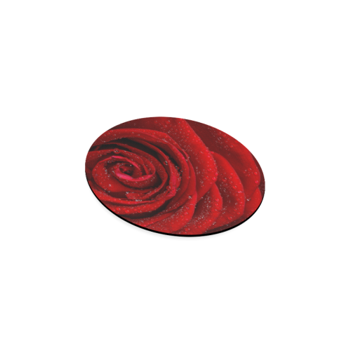 Red rosa Round Coaster