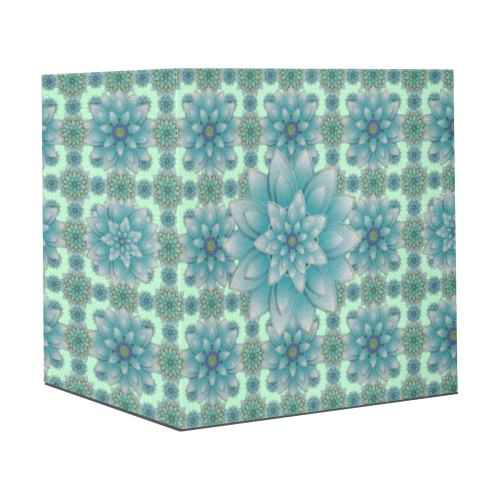 Happiness Turquoise Lotus pattern Gift Wrapping Paper 58"x 23" (5 Rolls)
