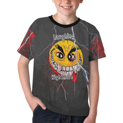 Laughing nightmare by Nico Bielow Kids' All Over Print T-shirt (Model T65)