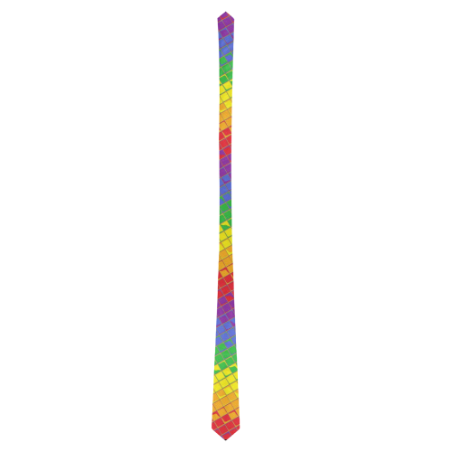 Rainbow Pattern by K.Merske Classic Necktie (Two Sides)