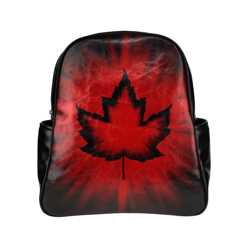 Canada Souvenir Backpacks Cool New Multi-Pockets Backpack (Model 1636)