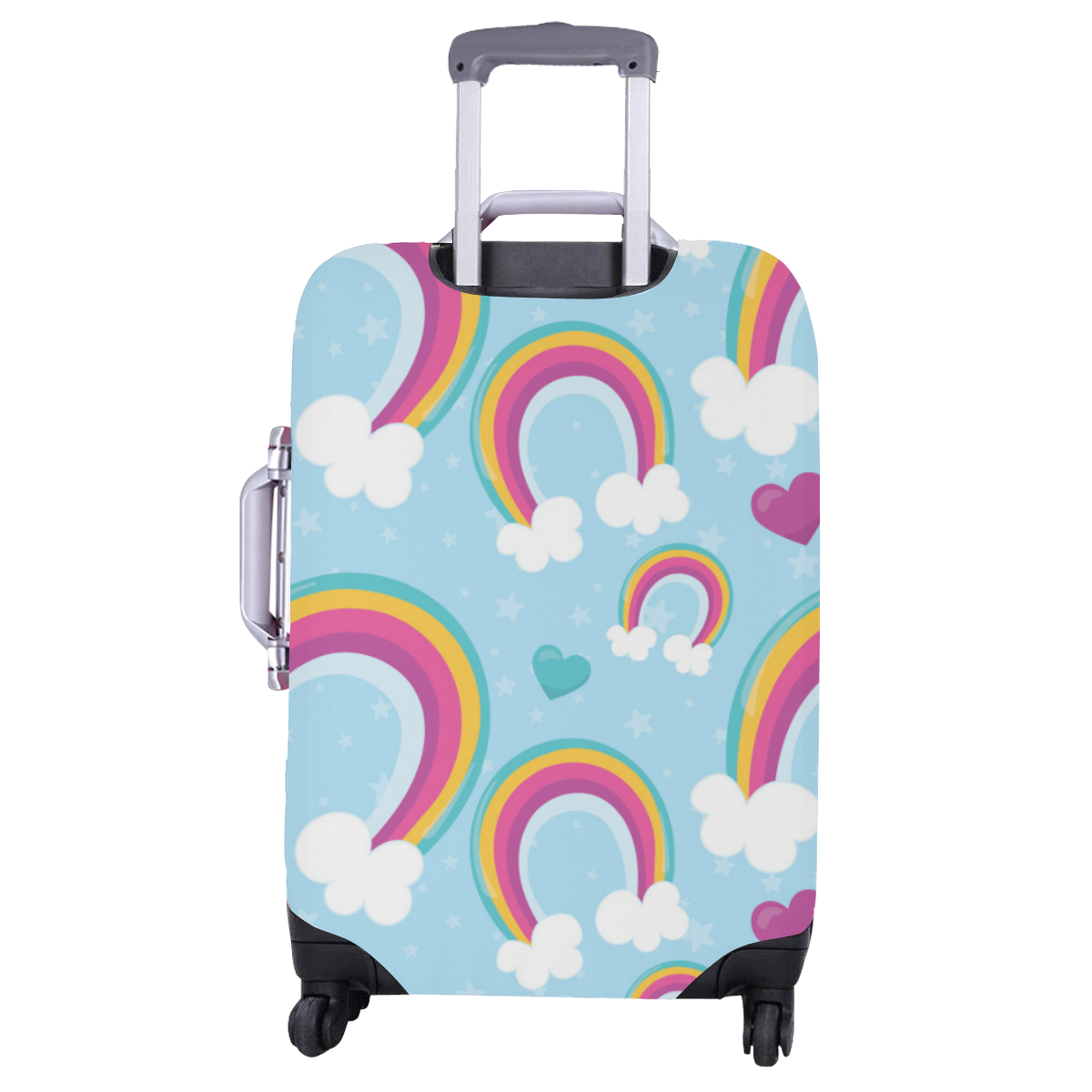 Rainbow Sky Luggage Cover/Large 26"-28"