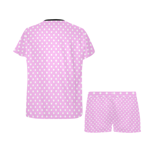Polka-dot pattern Women's Short Pajama Set