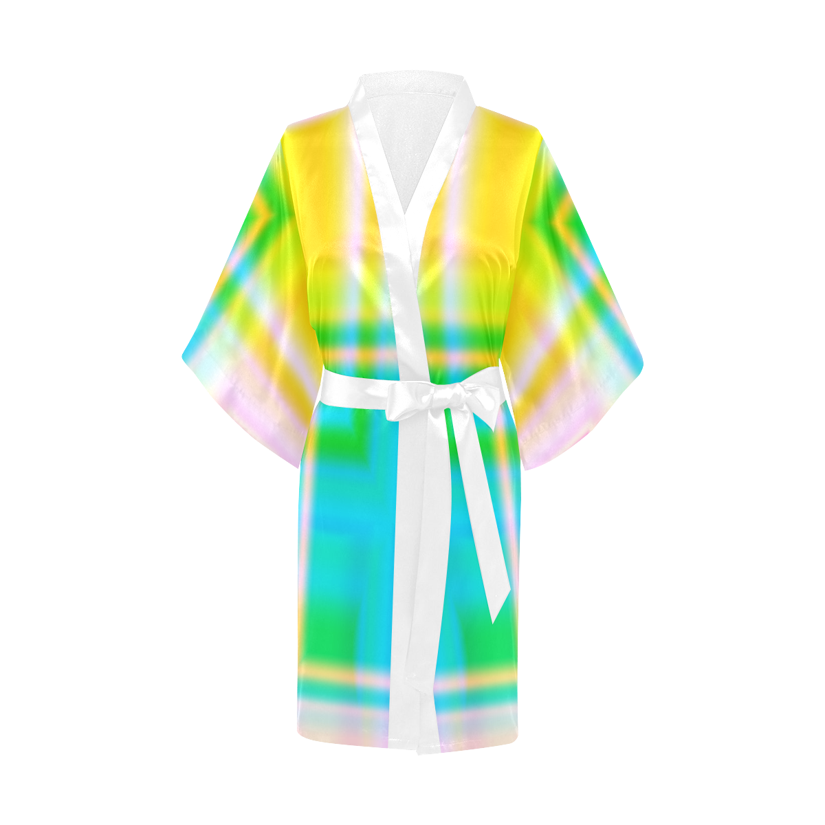 Abstract QQQQ Kimono Robe