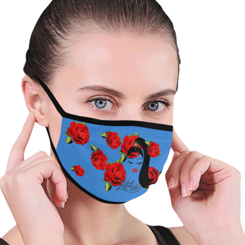 Fairlings Delight's The Black is Beautiful Collection- Just Love 53086a7 Mouth Mask