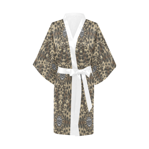 I am big cat with sweet catpaws decorative Kimono Robe