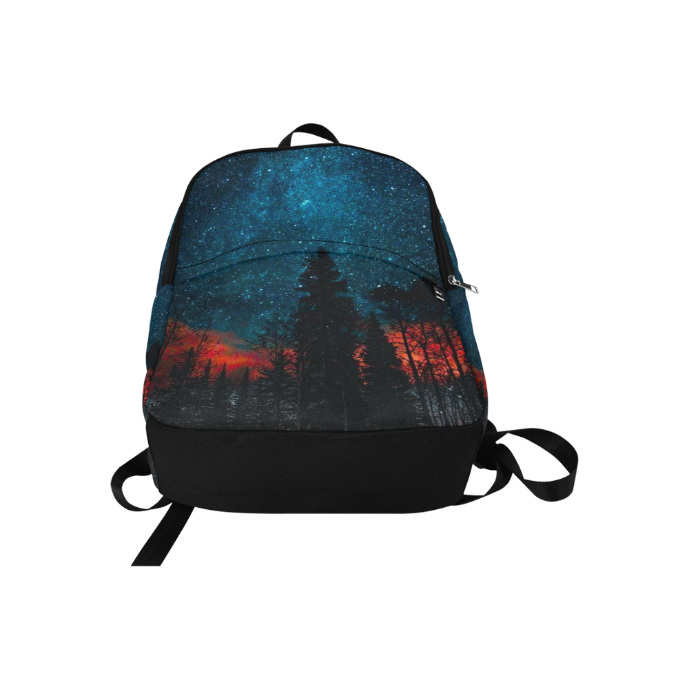 Woke Night Sky Fabric Backpack for Adult (Model 1659)