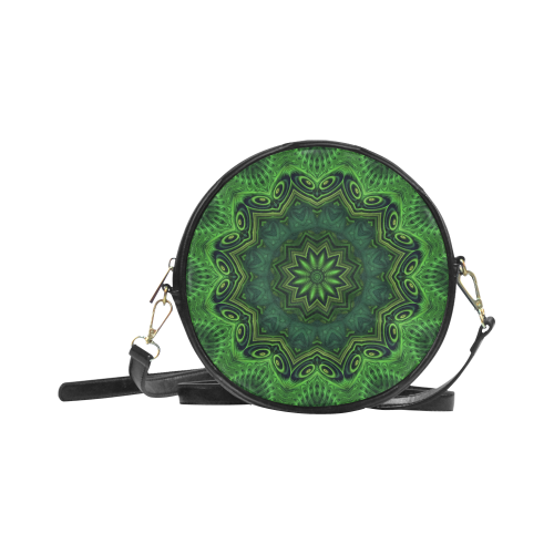 Harmony in Green Round Sling Bag (Model 1647)