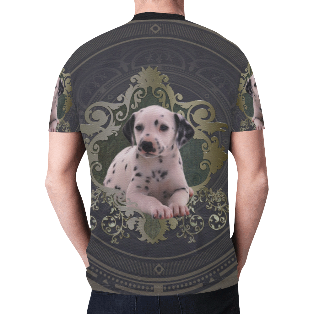Cute dalmatian New All Over Print T-shirt for Men (Model T45)