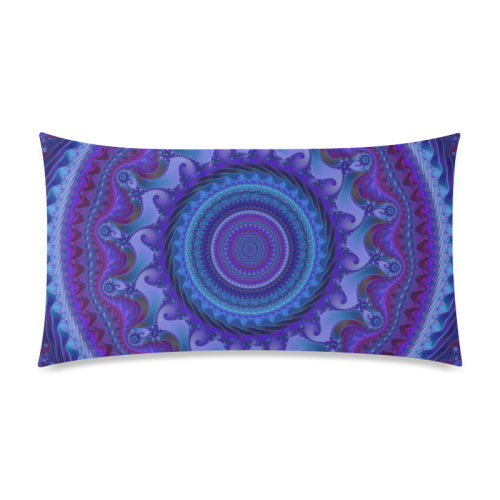 MANDALA PASSION OF LOVE Rectangle Pillow Case 20"x36"(Twin Sides)