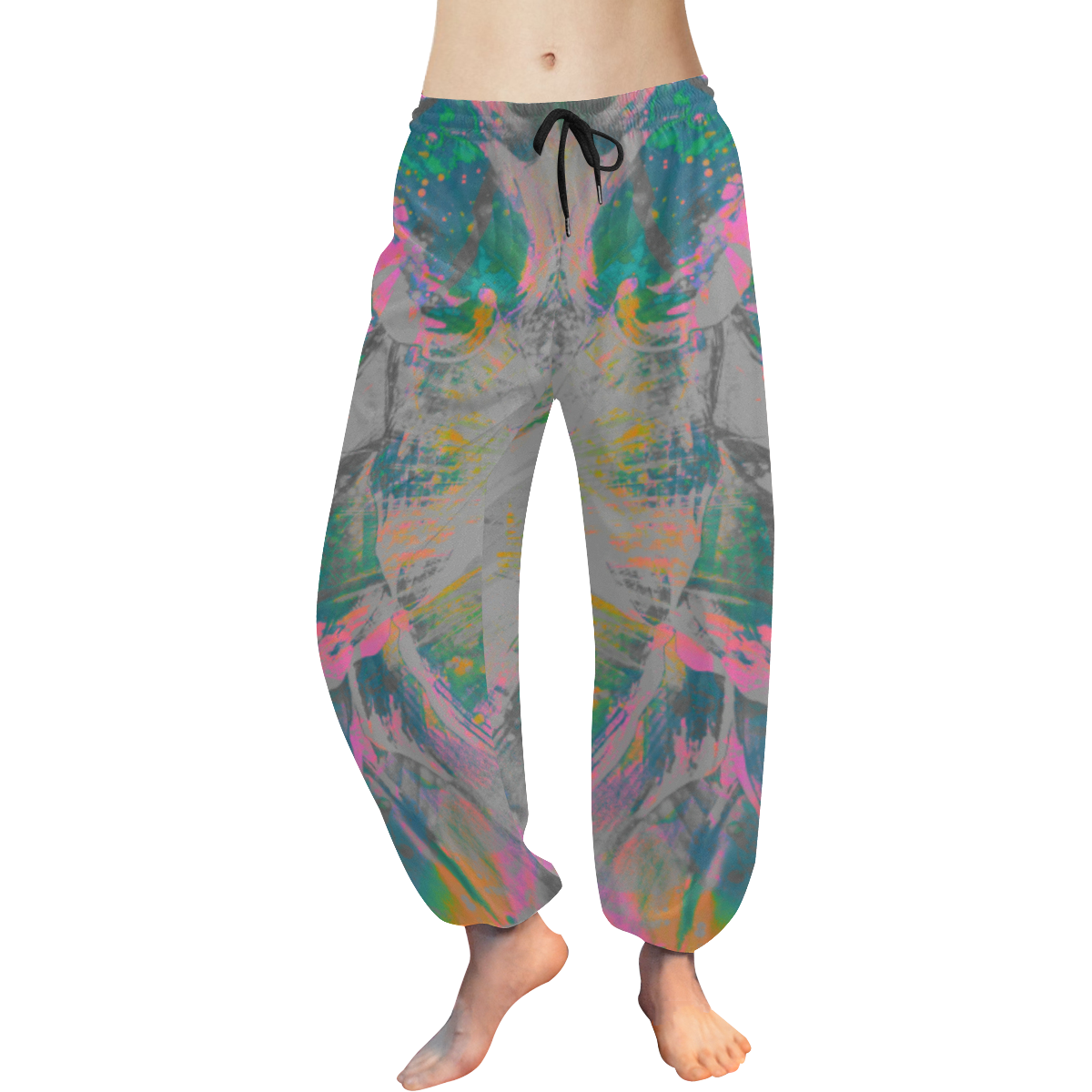 wheelVibe_vibe37 Women's All Over Print Harem Pants (Model L18)