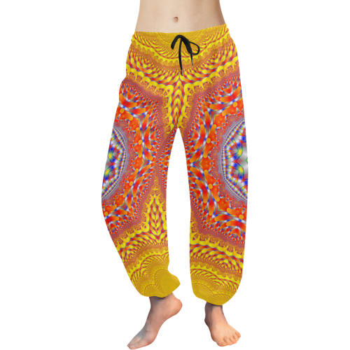 Face to Face Women's All Over Print Harem Pants (Model L18)