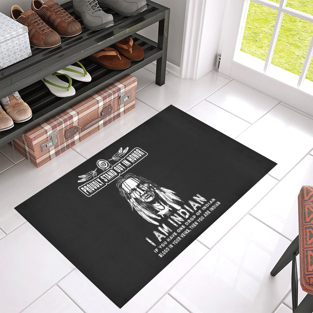 Proudly Stand Out In Honor Azalea Doormat 30" x 18" (Sponge Material)