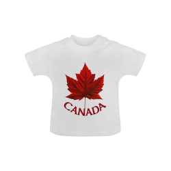 Canada Baby T-shirts Canada Maple Leaf Souvenirs Baby Classic T-Shirt (Model T30)