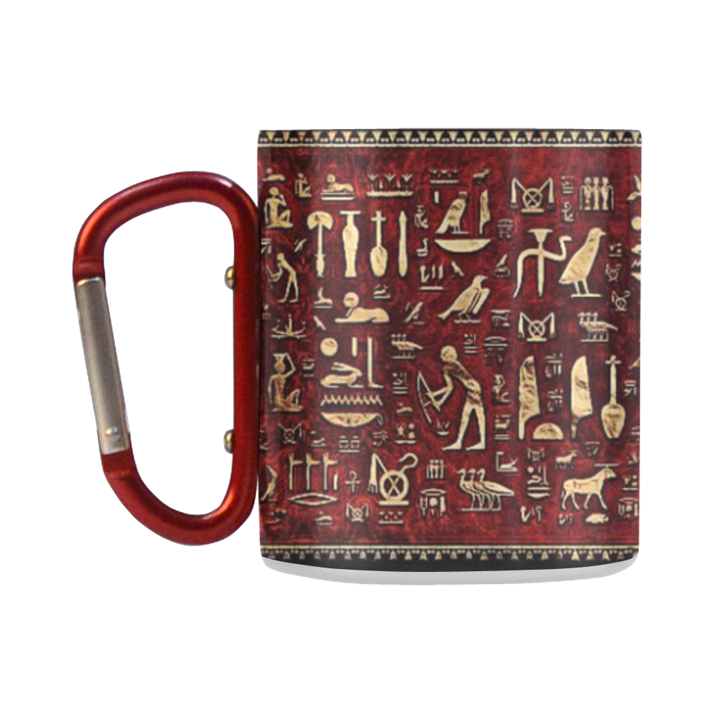 Egyptian Hieroglyphs Classic Insulated Mug(10.3OZ)