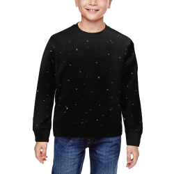 TO THE MOON AND BACK All Over Print Crewneck Sweatshirt for Kids (Model H29)
