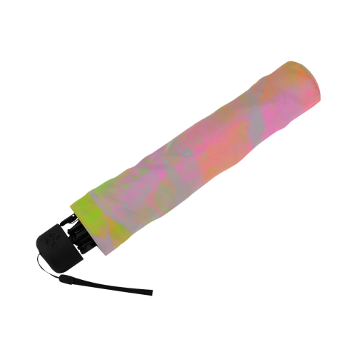 Maroon Vibe Market Go Anti-UV Foldable Umbrella (Underside Printing) (U07)