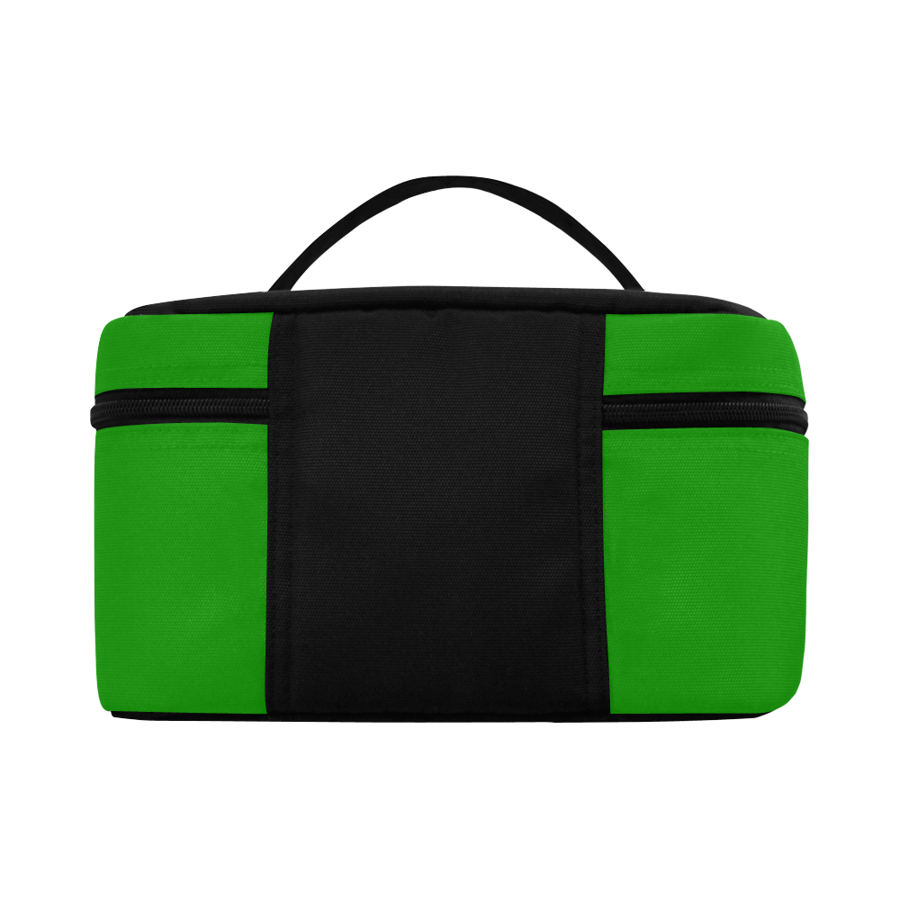 Neon Green Cosmetic Bag/Large (Model 1658)