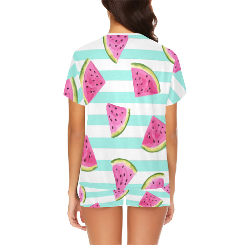 Watermelon Women's Short Pajama Set