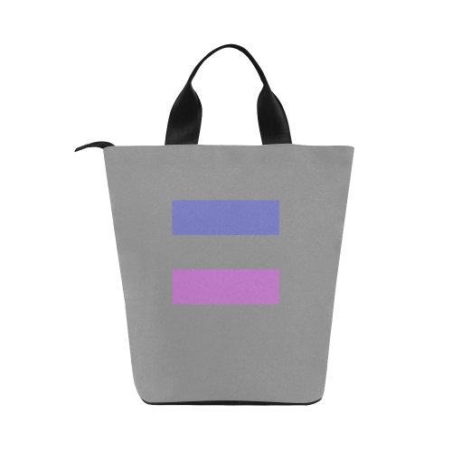 Androgynous Flag Nylon Lunch Tote Bag (Model 1670)