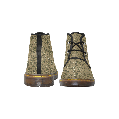 golden drops Men's Canvas Chukka Boots (Model 2402-1)