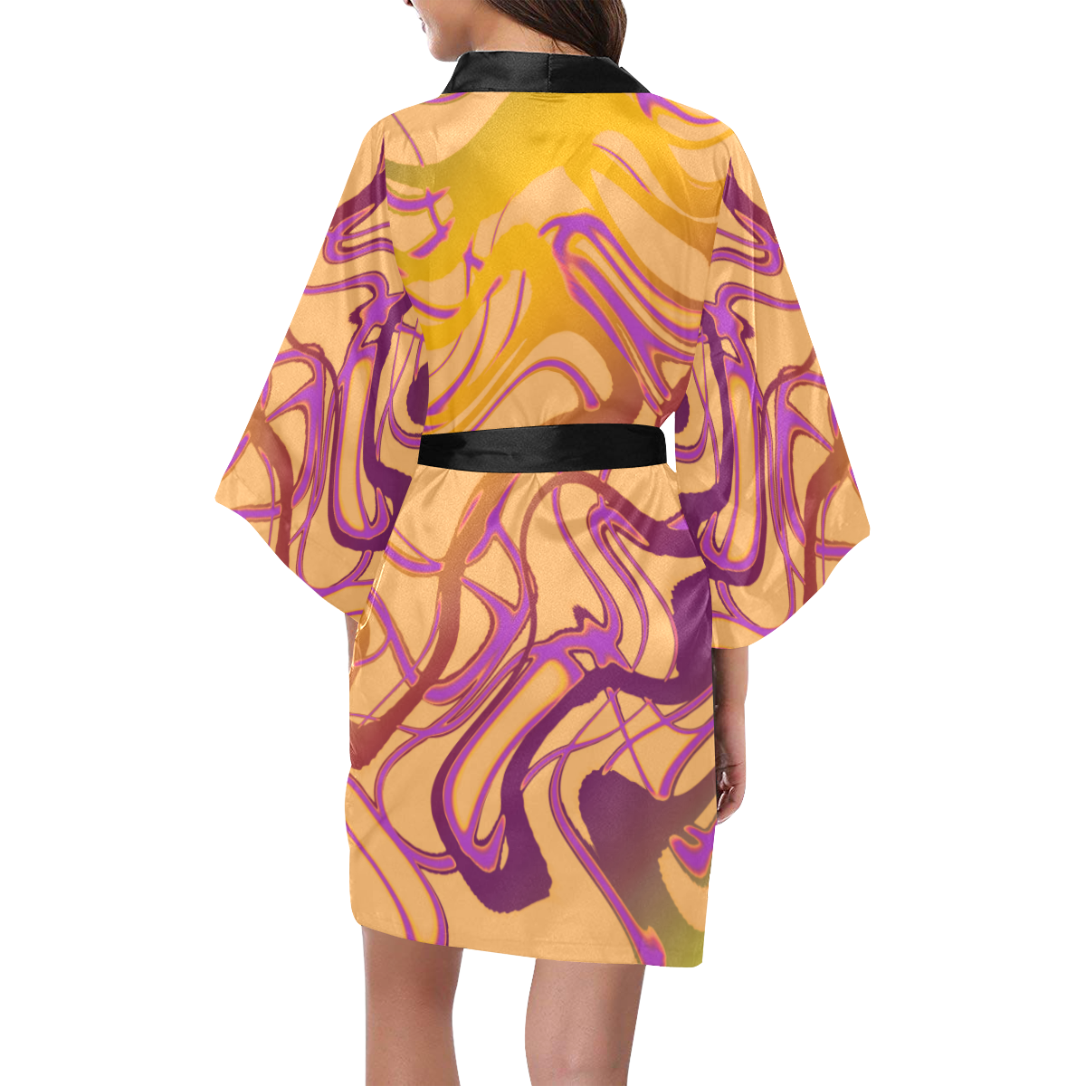 Abstract 1 WZ Kimono Robe