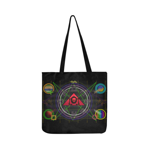 The Lowest of Low Test Pattern Reusable Shopping Bag Model 1660 (Two sides)