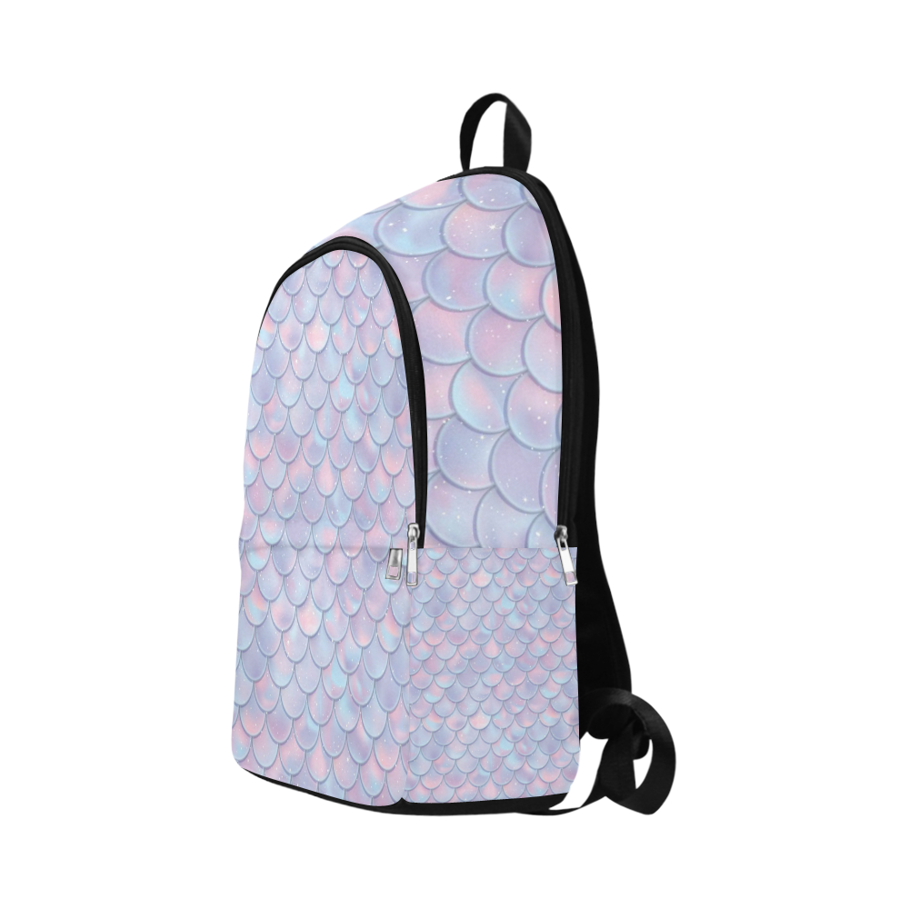 Mermaid Scales Fabric Backpack for Adult (Model 1659)