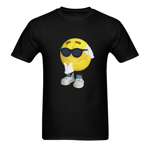 emoji3A Men's T-shirt in USA Size (Two Sides Printing) (Model T02)