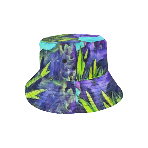 Building Through Trees in Rome Italy KPA All Over Print Bucket Hat
