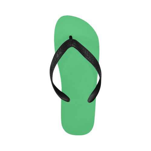 color Paris green Flip Flops for Men/Women (Model 040)