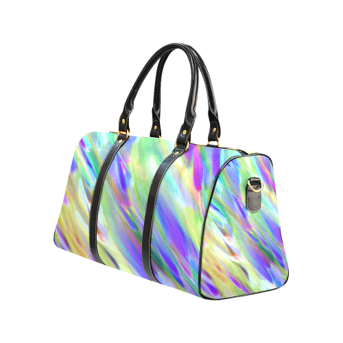 Colorful digital art splashing G401 New Waterproof Travel Bag/Large (Model 1639)
