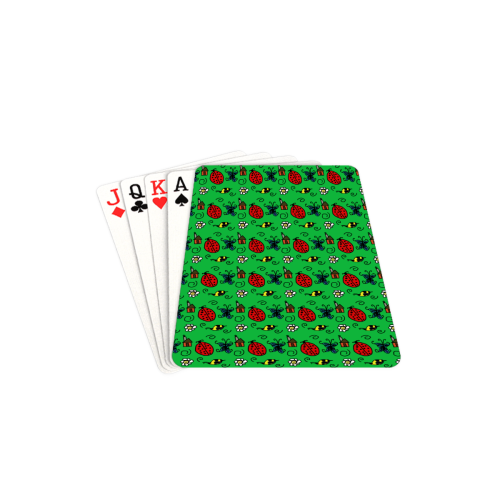 bugs pattern Playing Cards 2.5"x3.5"