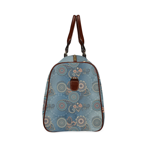 Mandalas Waterproof Travel Bag/Small (Model 1639)